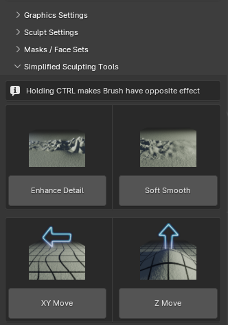 Basify Simple Sculpt Tools